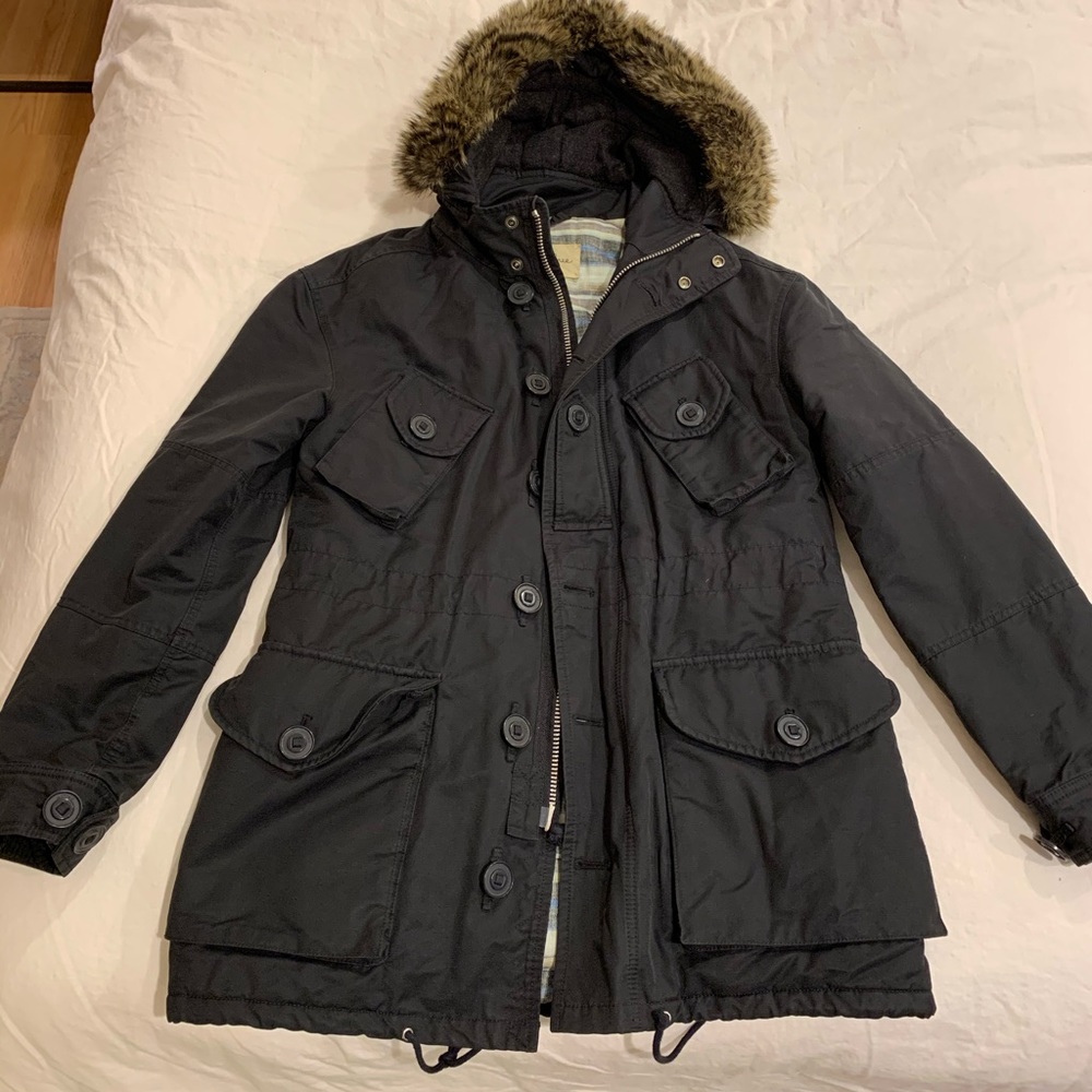 Wilfred free black parka / coat / jacket